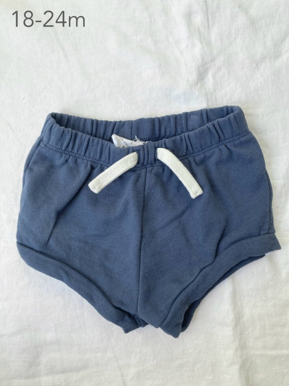 🪴5/$30 Rise Little Earthling 18-24 Months Toddler Blue Sweatshorts Bloomer